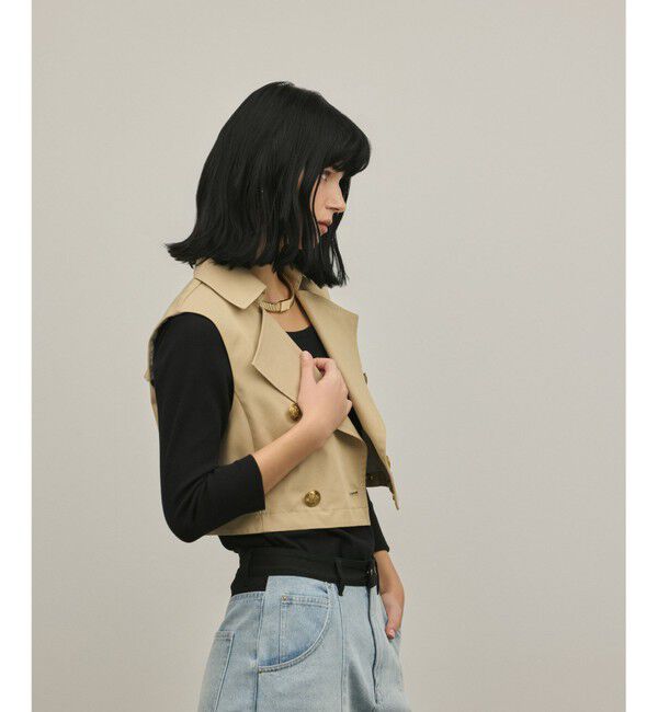 Diagram「ペプラムトレンチベスト」|ベスト・ジレ|