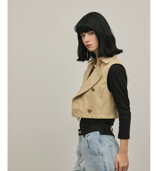 Diagram「ペプラムトレンチベスト」|ベスト・ジレ|