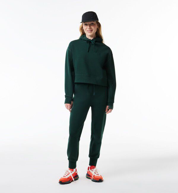 LACOSTE「テクニカルスウェットパンツ」|その他|ダークグリーン