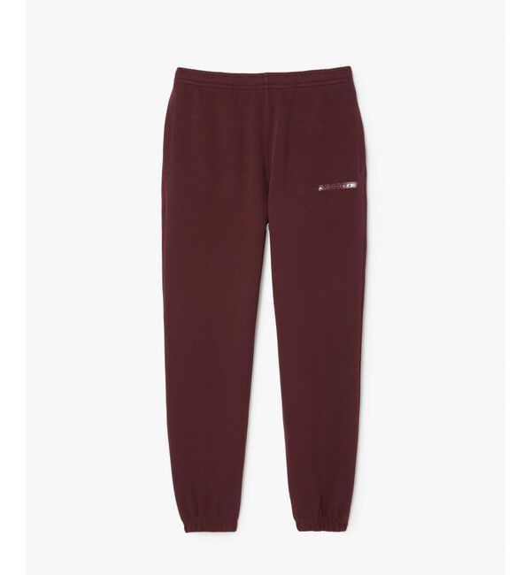 LACOSTE「ルーズシルエット ダブルフェイス鹿の子トラックパンツ / スウェットパンツ」|その他|