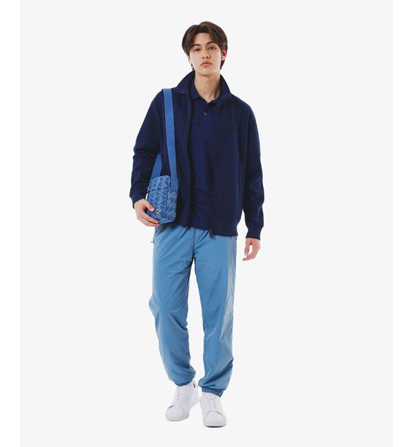 LACOSTE「速乾ストレッチシングルジャージポロシャツ」|ポロシャツ|