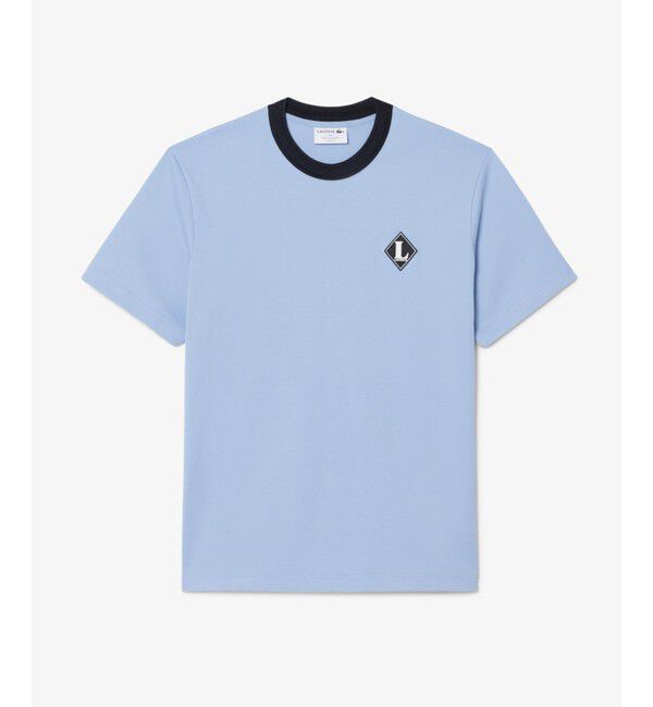 LACOSTE「フランスメイド レトロパッチTシャツ」|Tシャツ・カットソー|