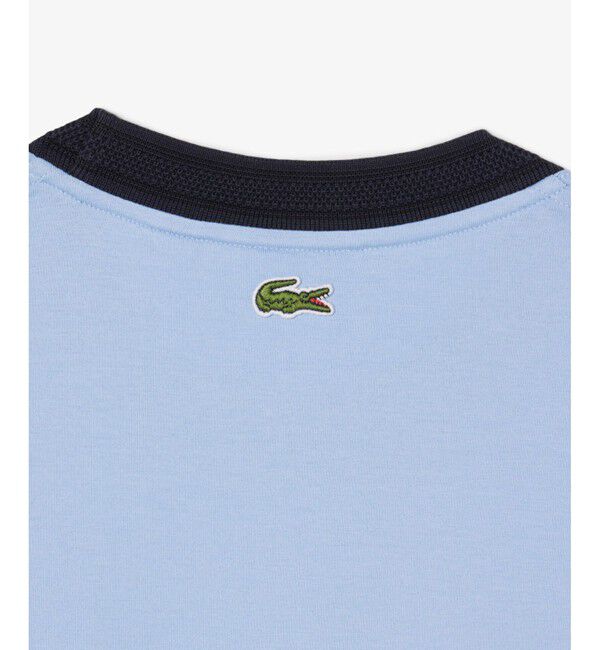 LACOSTE「フランスメイド レトロパッチTシャツ」|Tシャツ・カットソー|