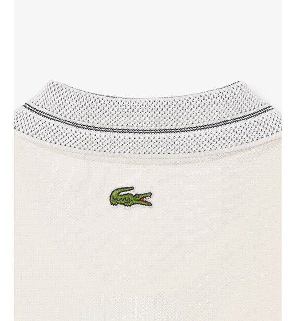 LACOSTE「フランスメイド レトロパッチポロシャツ」|ポロシャツ|