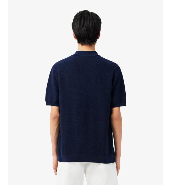 LACOSTE「ハイゲージニットクラシックポロシャツ」|ポロシャツ|