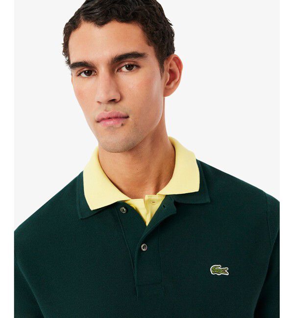 LACOSTE「ハイゲージニットクラシックポロシャツ」|ポロシャツ|