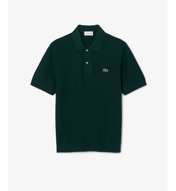 LACOSTE「ハイゲージニットクラシックポロシャツ」|ポロシャツ|