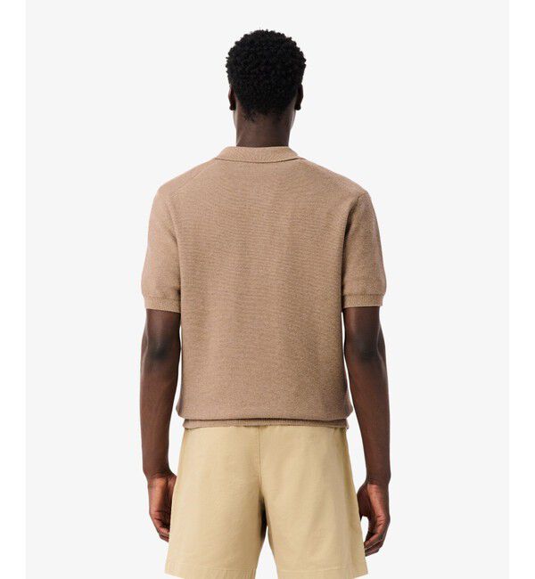 LACOSTE「ハイゲージニットクラシックポロシャツ」|ポロシャツ|