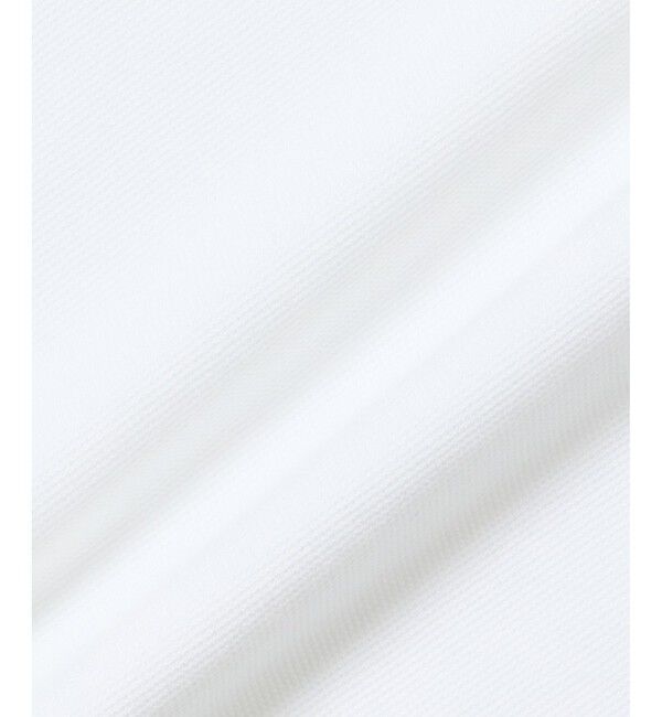 LACOSTE「鹿の子地サッカーシャツ / スキッパーネックポロ」|ポロシャツ|