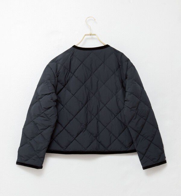 NOLLEY'S「【TAION&times;LIMONTA】別注ベロアパイピングショートダウン」|ダウン|