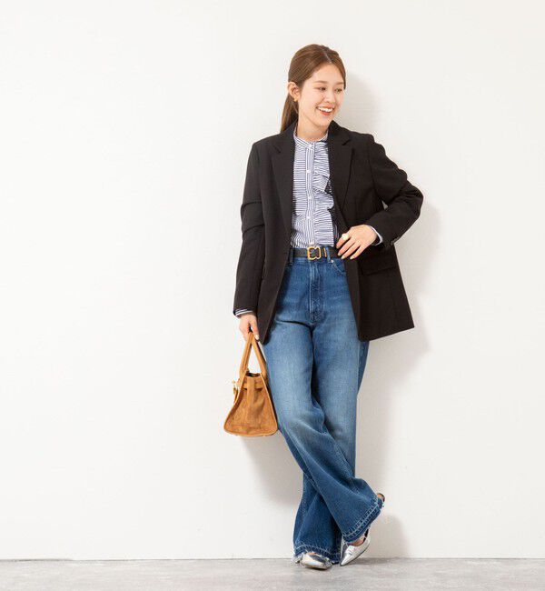 NOLLEY'S「《セットアップ対応》ウォッシャブルストレッチギャバテーラードジャケット」|テーラードジャケット|