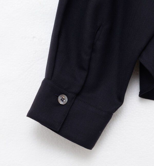 NOLLEY'S sophi「ウォッシャブルウール混ビエラショートシャツ」|シャツ・ブラウス|