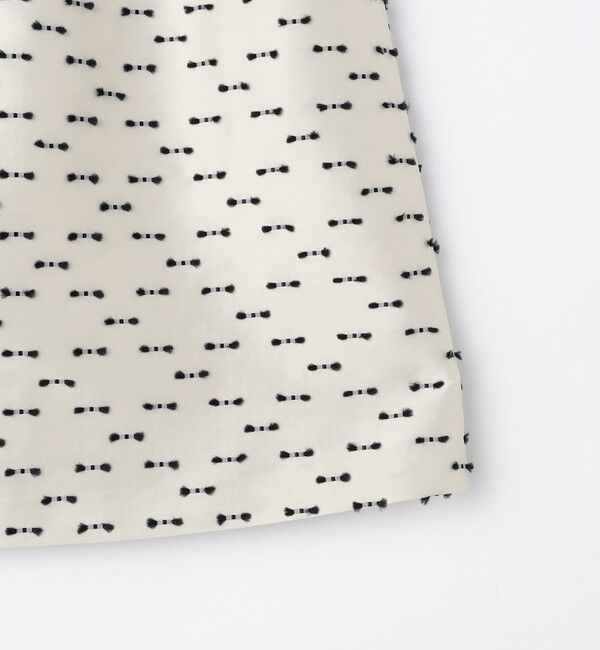 NOLLEY'S「《セットアップ対応》ウォッシャブルリボンジャガードAラインスカート」|フレア|