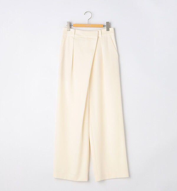 NOLLEY'S sophi「ウォッシャブルピーチツイルラップワイドパンツ」|その他|