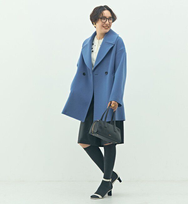 NOLLEY'S「【一部WEB限定アイテム】SP140リバーコート起毛メルトン仕上げ」|その他|