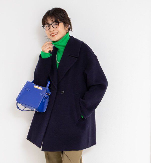 NOLLEY'S「【一部WEB限定アイテム】SP140リバーコート起毛メルトン仕上げ」|その他|