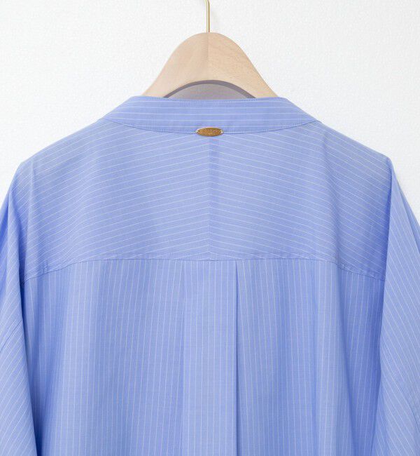 NOLLEY'S sophi「ウォッシャブルタイプライターVネック2WAYシャツ」|シャツ・ブラウス|