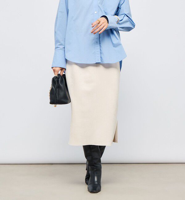 NOLLEY'S sophi「ウォッシャブルスエードダンボールタイトスカート」|タイト|