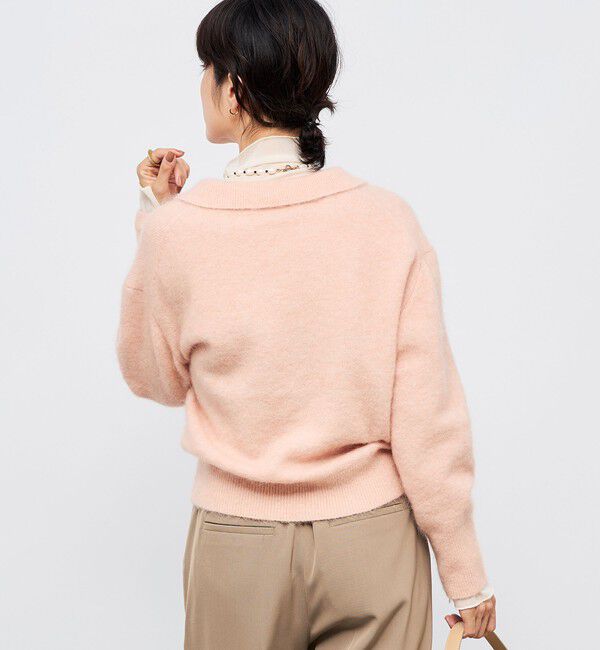 NOLLEY'S sophi「モヘヤポロ衿プルオーバー」|ニット・セーター|