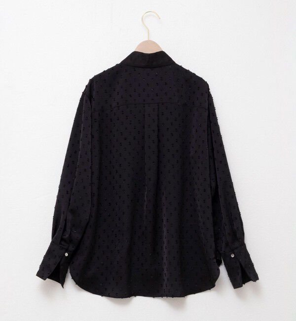 NOLLEY'S sophi「ウォッシャブルサテンドビーボウタイブラウス」|シャツ・ブラウス|