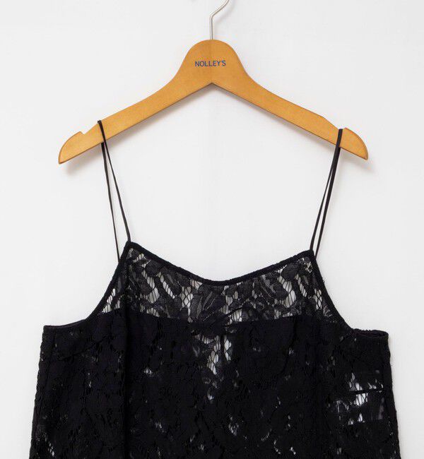 NOLLEY'S「ウォッシャブルレースビスチェ」|キャミソール|
