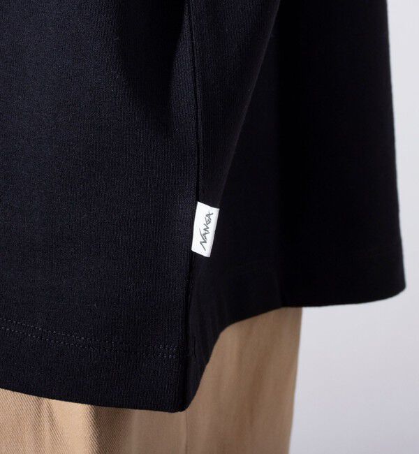 GLOSTER「【NANGA&times;GLOSTER】別注 ワンポイントロゴ刺繍 バックプリントTシャツ」|Tシャツ・カットソー|