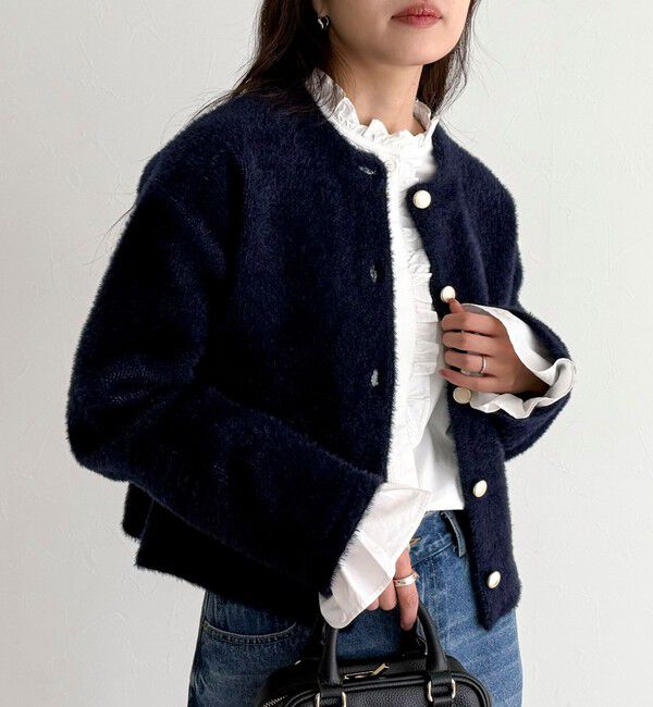 fredy emue「フリルデザインシャツ」|シャツ・ブラウス|