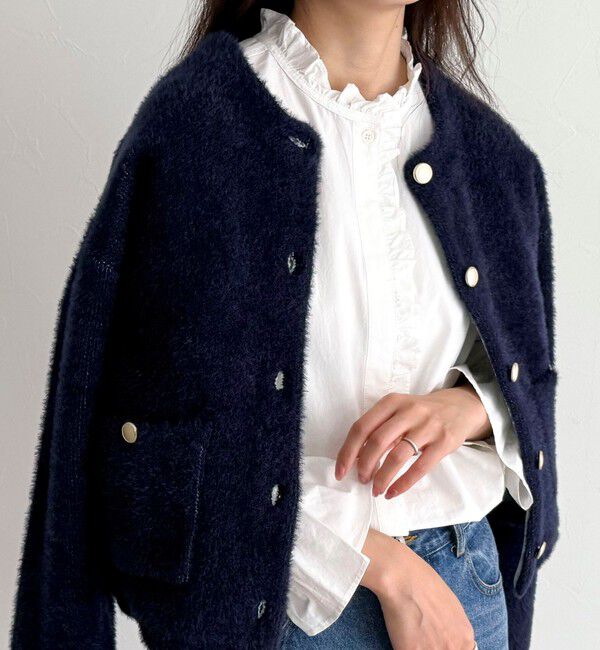 fredy emue「フリルデザインシャツ」|シャツ・ブラウス|