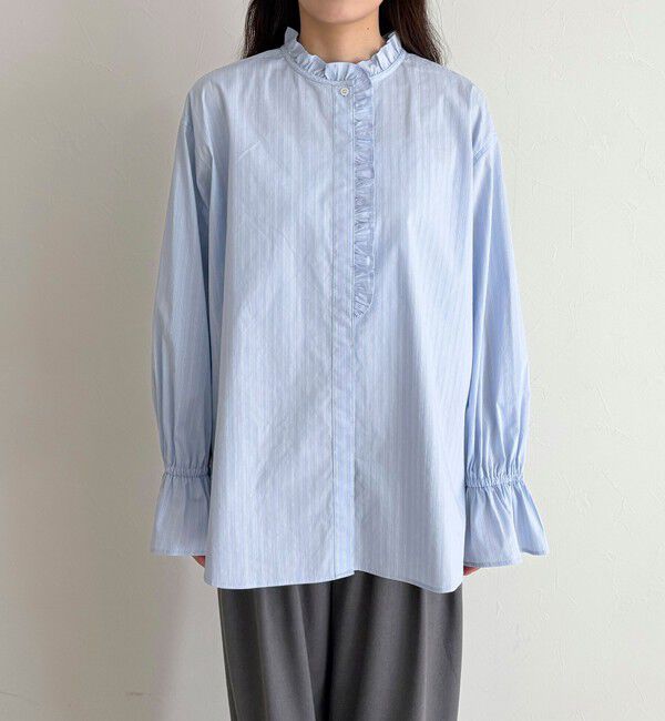 fredy emue「フリルデザインシャツ」|シャツ・ブラウス|