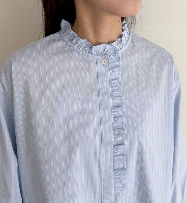 fredy emue「フリルデザインシャツ」|シャツ・ブラウス|