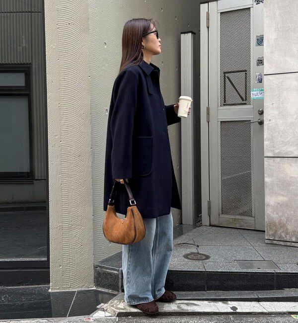 fredy emue「パイピングスエードラウンドワンショルバッグ」|ショルダー・メッセンジャー|