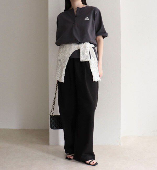 fredy emue「【GEVACO/ゲバコ】別注レディースヘンリーネックシャツ」|Tシャツ・カットソー|