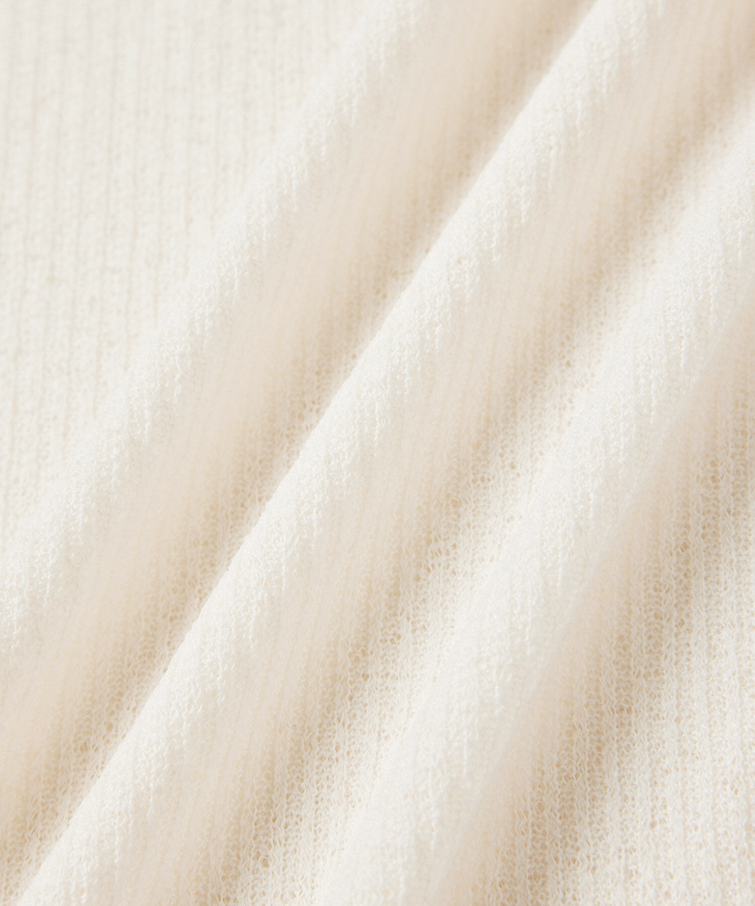 SALON adam et rope'「KINANシアーリブロングスカート」|スカート|