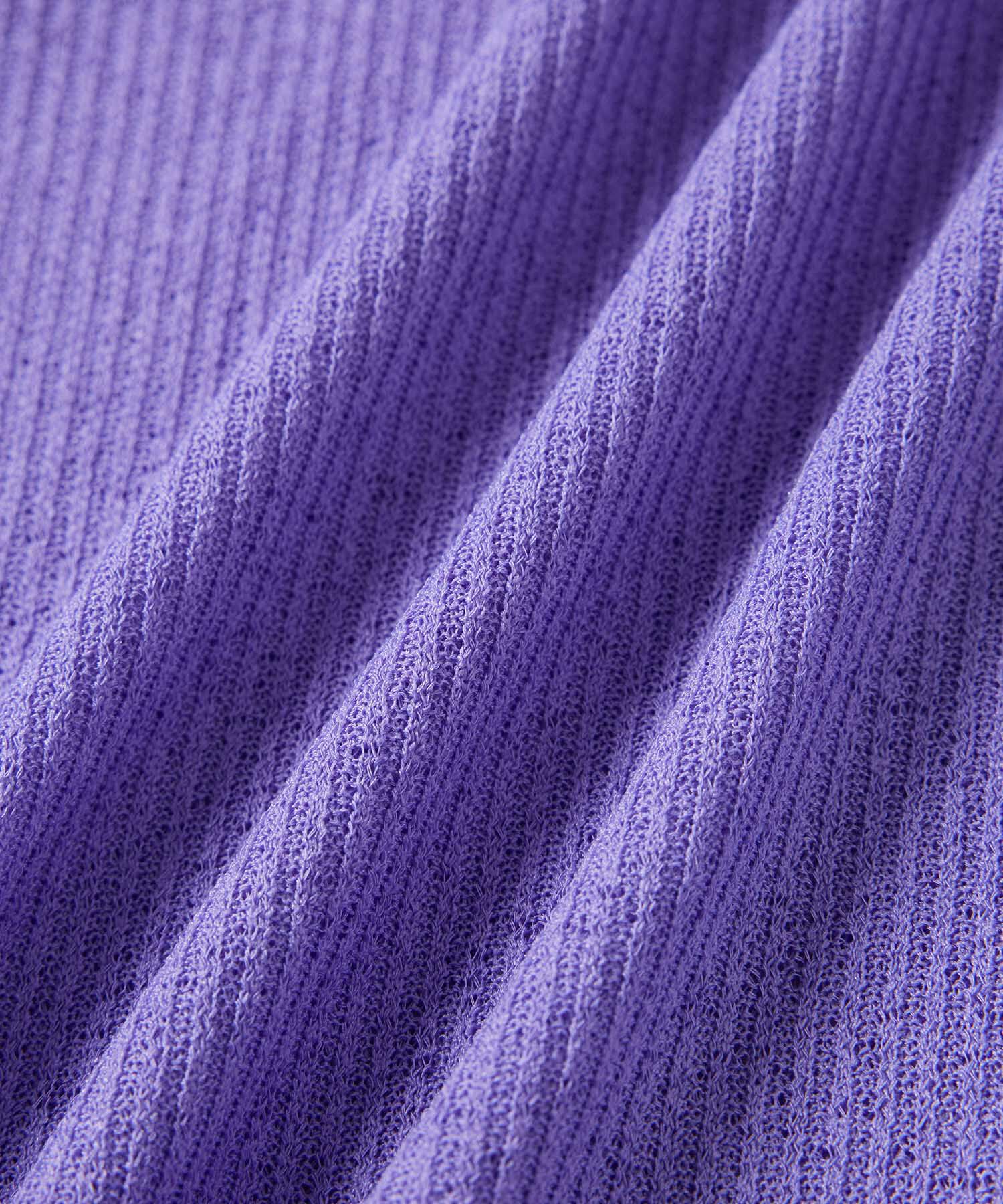 SALON adam et rope'「KINANシアーリブロングスカート」|スカート|