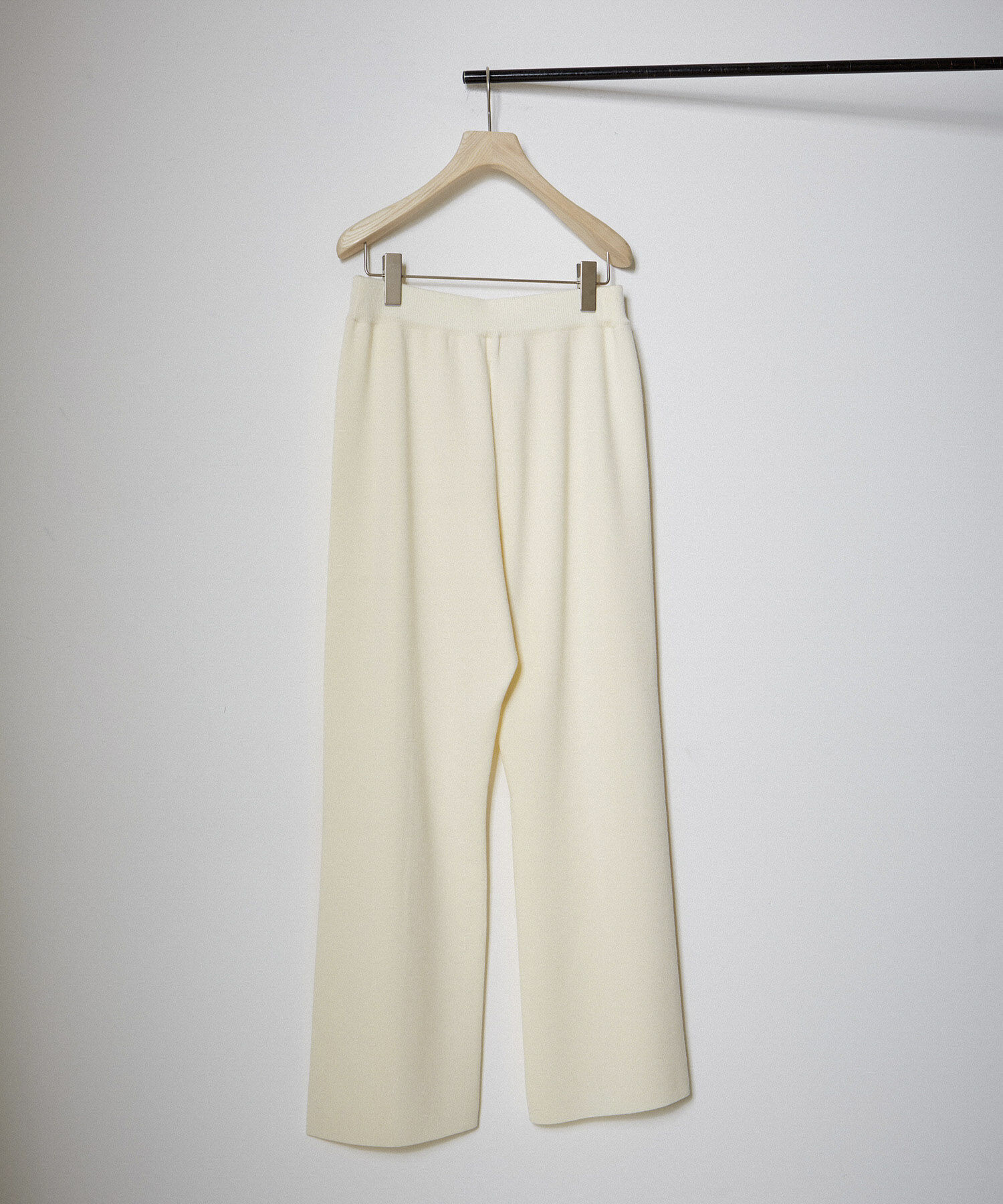 SALON adam et rope'「スウェットライクストレートイージーニットパンツ【セットアップ対応・洗える】」|その他|