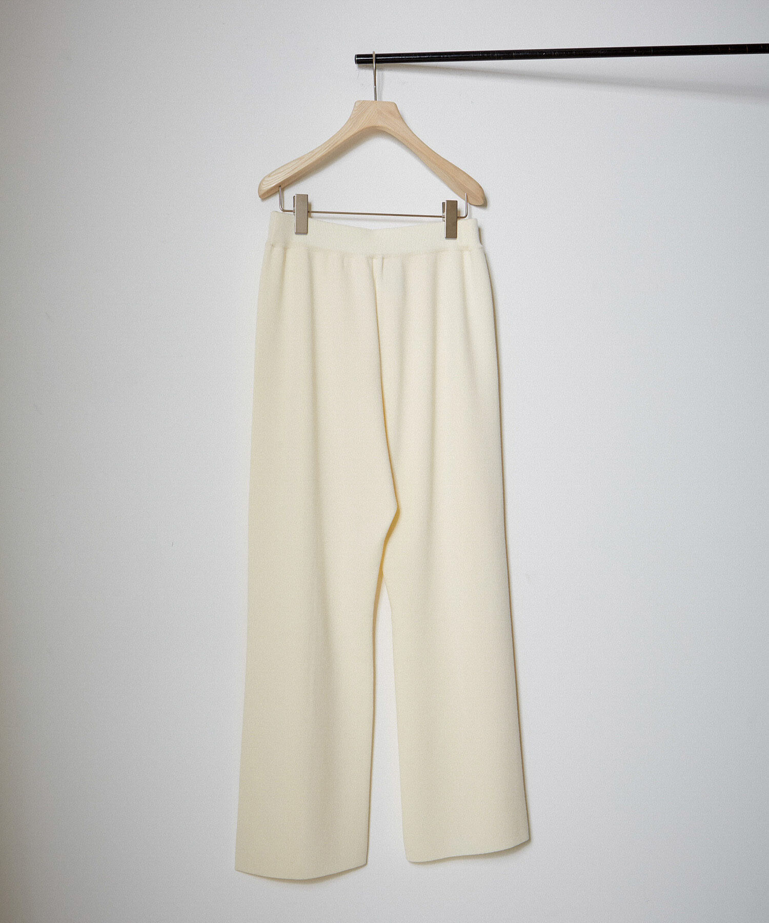 SALON adam et rope'「スウェットライクストレートイージーニットパンツ【セットアップ対応・洗える】」|その他|