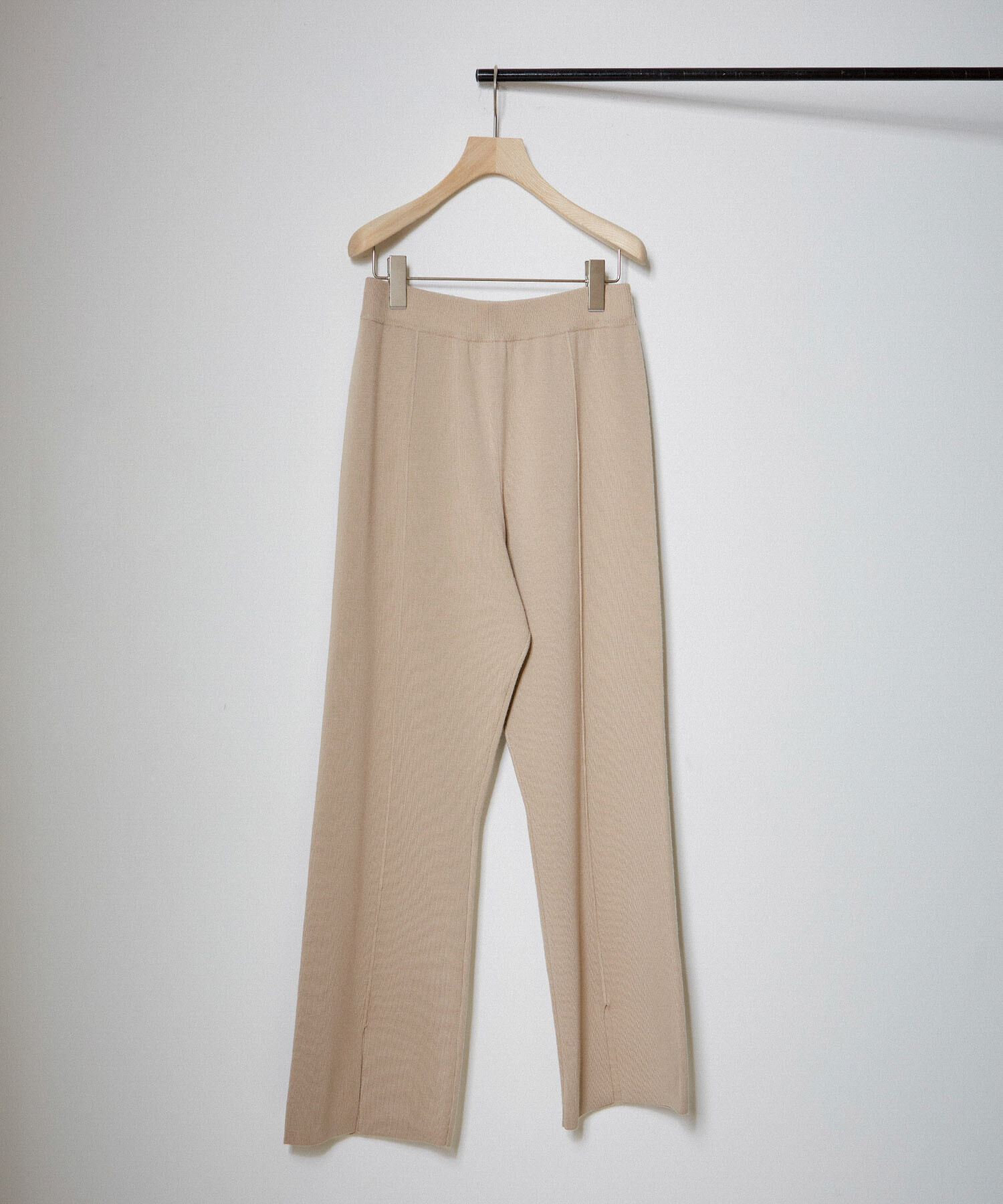 SALON adam et rope'「スウェットライクストレートイージーニットパンツ【セットアップ対応・洗える】」|その他|