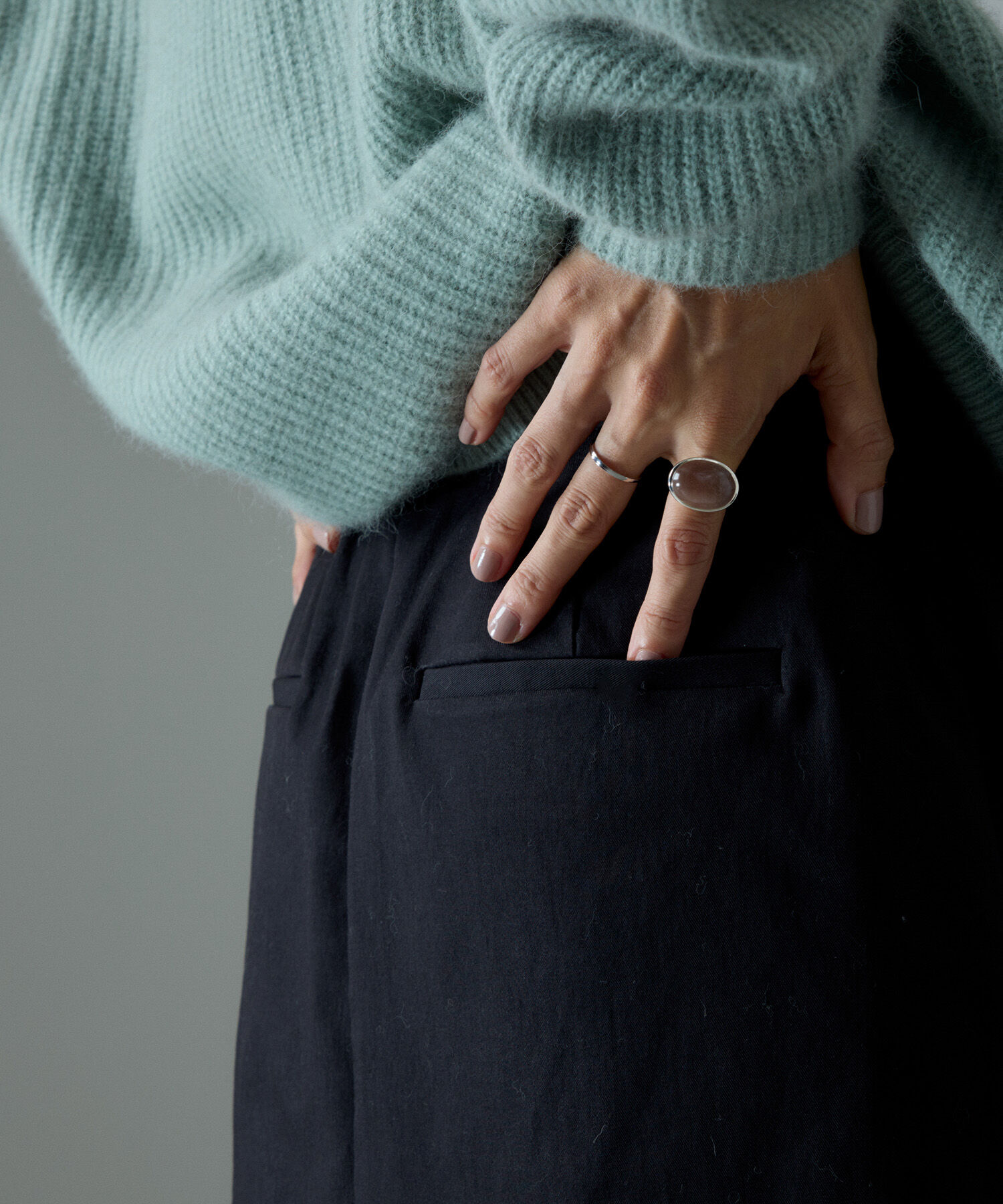 SALON adam et rope'「ハイウエストナロースタイルアップスカート」|スカート|