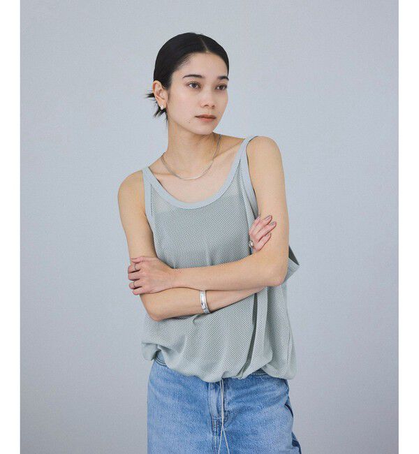 SALON adam et rope'「【Americana（アメリカーナ） for SALON】別注トップス」|タンクトップ|ライトグレー