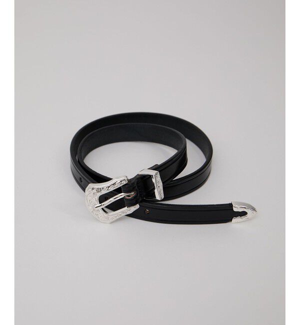 SALON adam et rope'「 【TORY LEATHER（トリーレザー）】3/4inch Western Belt／ベルト」|ベルト|ブラック(01)