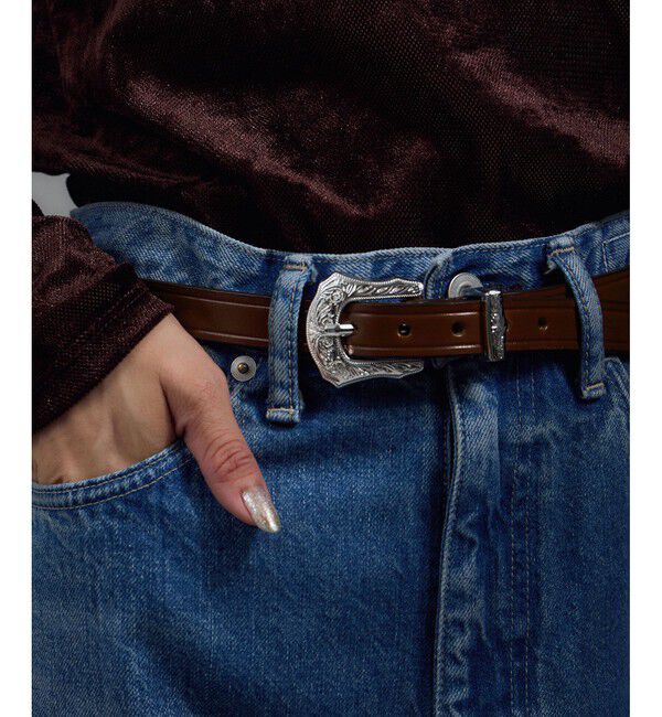 SALON adam et rope'「 【TORY LEATHER（トリーレザー）】3/4inch Western Belt／ベルト」|ベルト|