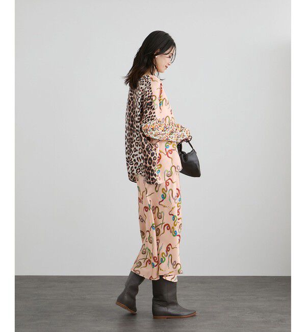 SALON adam et rope'「【LA PRESTIC OUISTON】JANINE SE シルクブラウス」|シャツ・ブラウス|