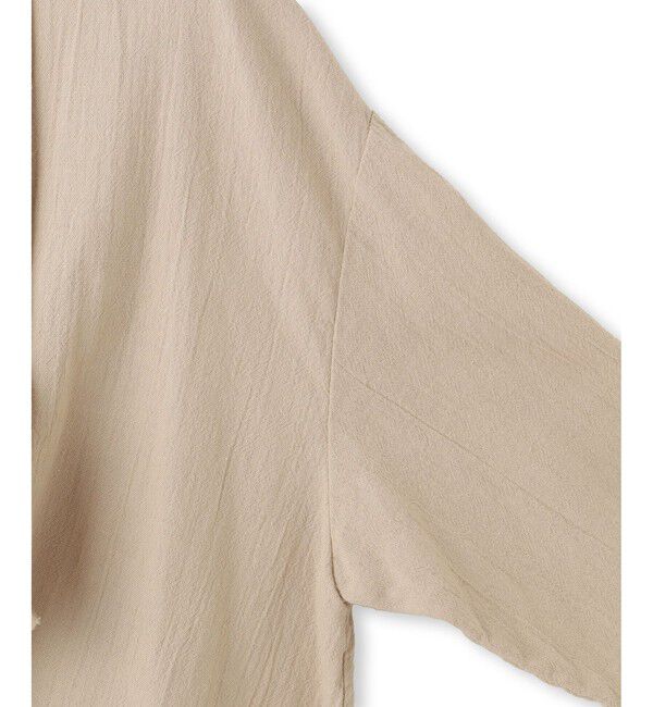 SALON adam et rope'「アンティークライクフリルブラウス / イージーケア」|シャツ・ブラウス|