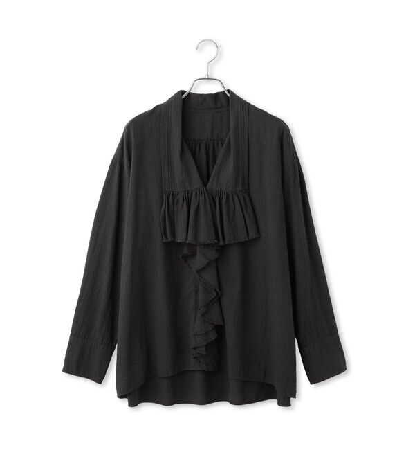 SALON adam et rope'「アンティークライクフリルブラウス / イージーケア」|シャツ・ブラウス|