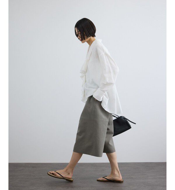 SALON adam et rope'「アンティークライクフリルブラウス / イージーケア」|シャツ・ブラウス|