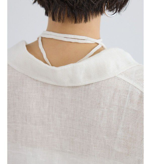 SALON adam et rope'「リネンカラミスキッパーシャツ / イージーケア」|シャツ・ブラウス|