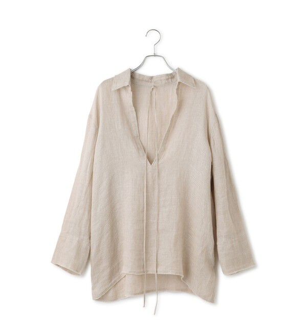 SALON adam et rope'「リネンカラミスキッパーシャツ / イージーケア」|シャツ・ブラウス|