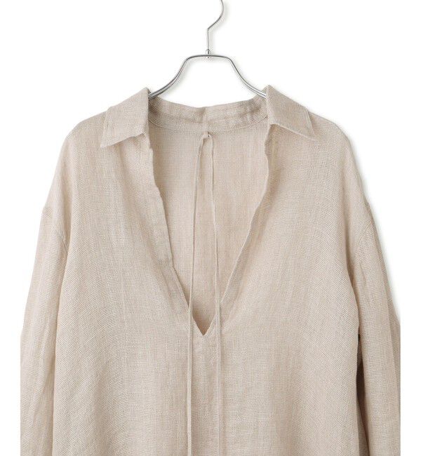 SALON adam et rope'「リネンカラミスキッパーシャツ / イージーケア」|シャツ・ブラウス|