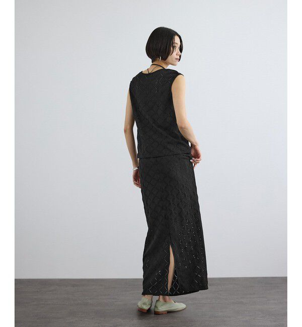 SALON adam et rope'「Cafissiチョーカー付きノースリーブプルオーバー / セットアップ対応」|その他|