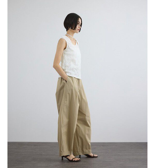 SALON adam et rope'「Cafissiチョーカー付きノースリーブプルオーバー / セットアップ対応」|その他|